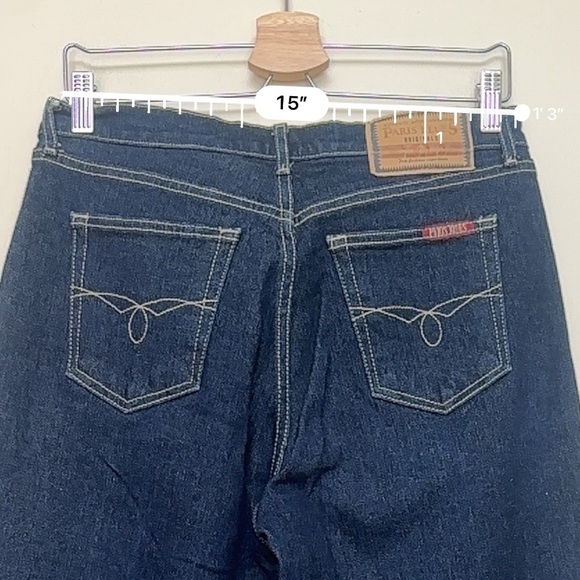 Paris Blues Y2K Dark Wash Bootcut Jeans Size 13 - Picture 6 of 11